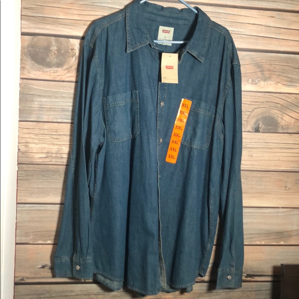 LEVIS DENIM MENS SHIRT. BRAND NEW WITH TAGS! XXL